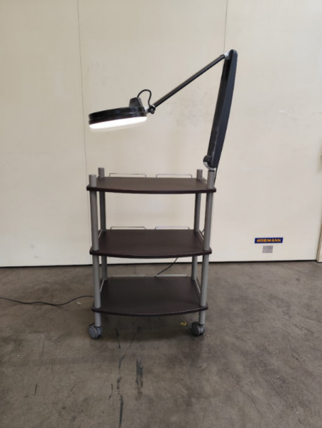 Gharieni Lamica Trolley und Lupenlampe T110