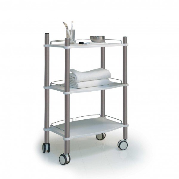 Gerätewagen LamicaDecor Weiss