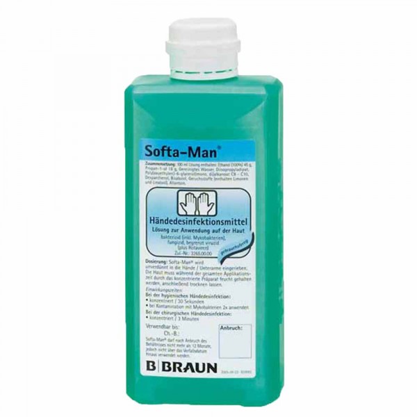 Braun Softa Man ViscoRub Händedesinfektion 500ml