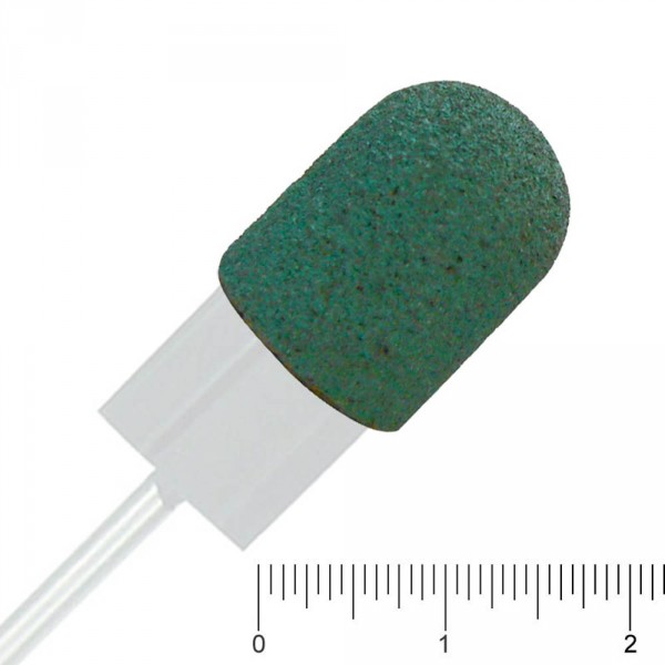 Schleifkappen grün, Ø 10 mm, Mittel, 10 Stück