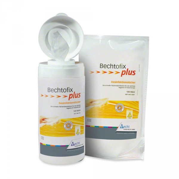 Bechtofix plus, 100 Desinfektionstücher REFILL