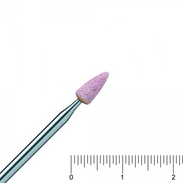 Schleifkörper Trapezform spitz, rosa 035
