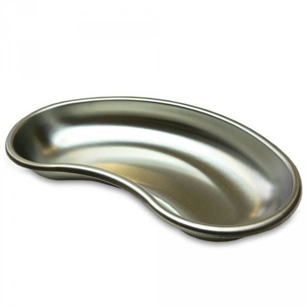 Nierenschale aus Edelstahl, 21 cm