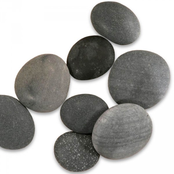 Hot Stones, mittel ca. 6 x 8 cm, 8 Stück