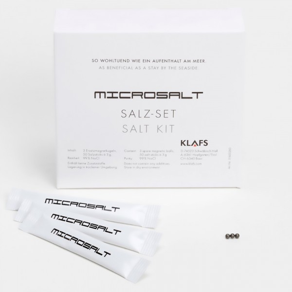 Salz Sticks 50er + 3 Kugeln für Salt Pro X Halogenerator